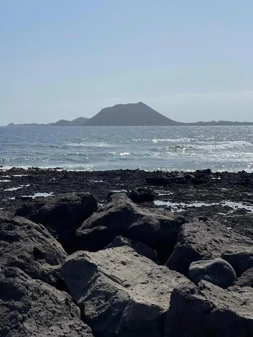 Oceano Azul Luminoso 50 Metros Del Mar En Centro Apartamento Corralejo Espanha